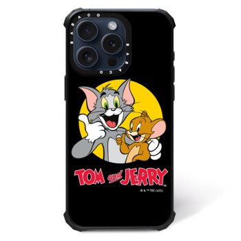 ERT GROUP Oryginalne i oficjalnie licencjonowane Tom & Jerry wzór Tom i Jerry 013 Magnetyczne etui na telefon komórkowy IPHONE 14 PRO MAX Etui kompatybilne z MagSafe, Czarny - Tom and Jerry