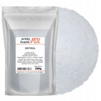 ERYTROL 200g Erytrytol Naturalny słodzik 0 kalorii Zamiennik cukru Kol-Pol