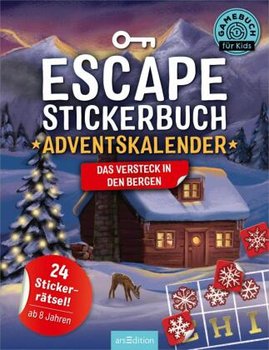 Escape-Stickerbuch - Adventskalender - Das Versteck in den Bergen