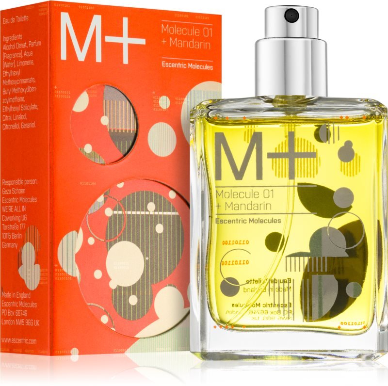 Escentric Molecules, Molecule 01 + Mandarin, Woda toaletowa unisex, 30 ...