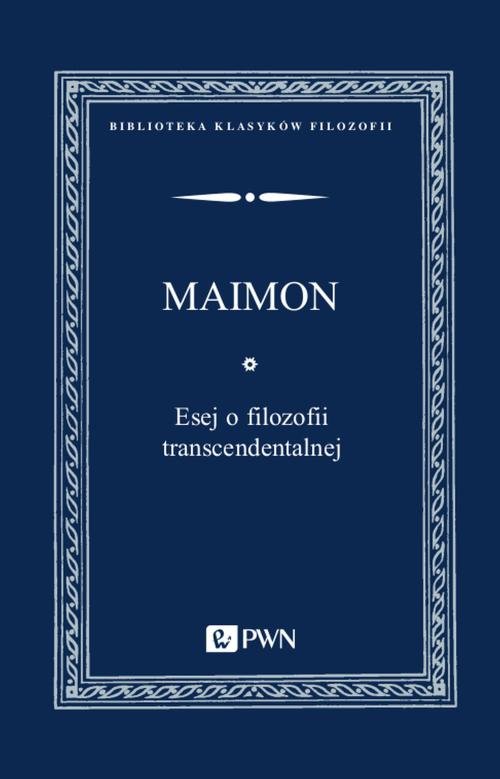 maimon essay on transcendental philosophy