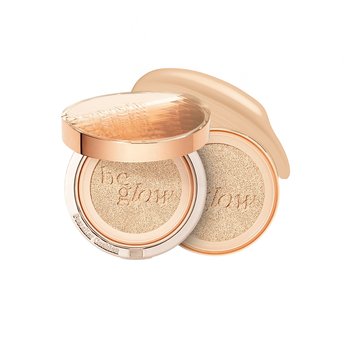 Espoir Pro Tailor Be Glow Cushion New Class Set #25 Tan SPF42 PA++ 2x13 g - opalony rozświetlający podkład cushion z wymiennym wkładem - Inna marka