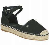 ESPRIT ESPADRYLE DAMSKIE CZARNE GŁADKIE 40 1ŻLO Esprit
