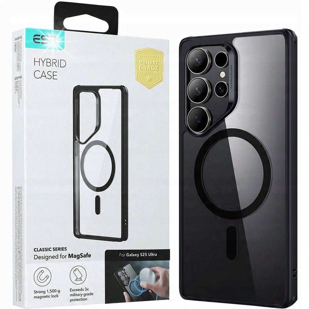 ESR ETUI SZTYWNE PRZEZROCZYSTE CASE MAGSAFE DO GALAXY S25 ULTRA - Inna ...