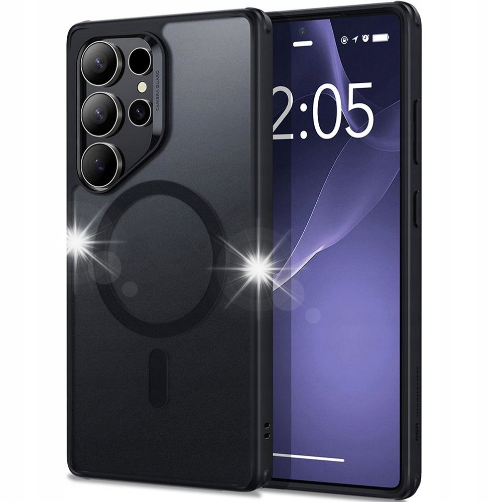 ESR MATOWE ETUI SZTYWNE PRZEZROCZYSTE CASE MAGSAFE DO GALAXY S25 ULTRA ...