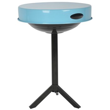 Esschert Design Grill ze stolikiem, stal węglowa, niebieski FF251 - Esschert Design