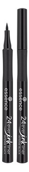 Essence, 24 Ever Ink, eyeliner w pisaku 01, 1 szt. - Essence