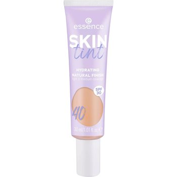 Essence, Skin Tint, nawilżający krem koloryzujący o lekkim i średnim kryciu SPF30 40, 30ml - Essence