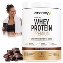 ESSENSEY BIAŁKO Serwatkowe Koktajl Białkowy Premium WPC 80 Shake Odżywka Białkowa Koncentrat Białka Serwatki CZEKOLADA