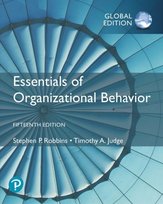 Essentials of Organizational Behaviour, Global Edition [DRM] - ebook PDF Judge Timothy A., Robbins Stephen P.