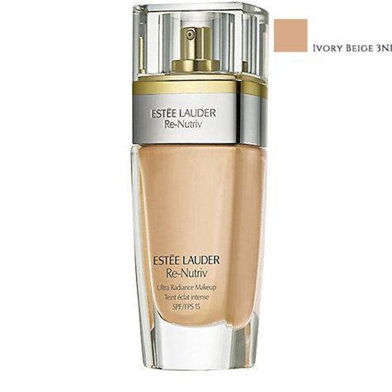 Estee Lauder, Re-Nutriv Ultra Radiance, podkład 3N1 Ivory Beige, SPF 15 ...