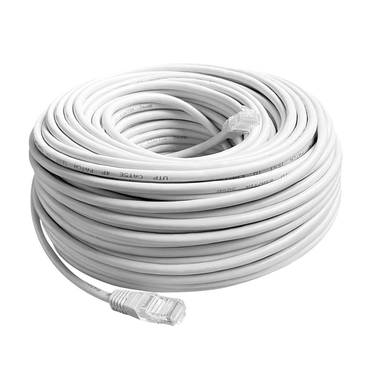 Ethernet Cat 6 30 m, szybki kabel sieciowy LAN Ethernet ze złączami ...