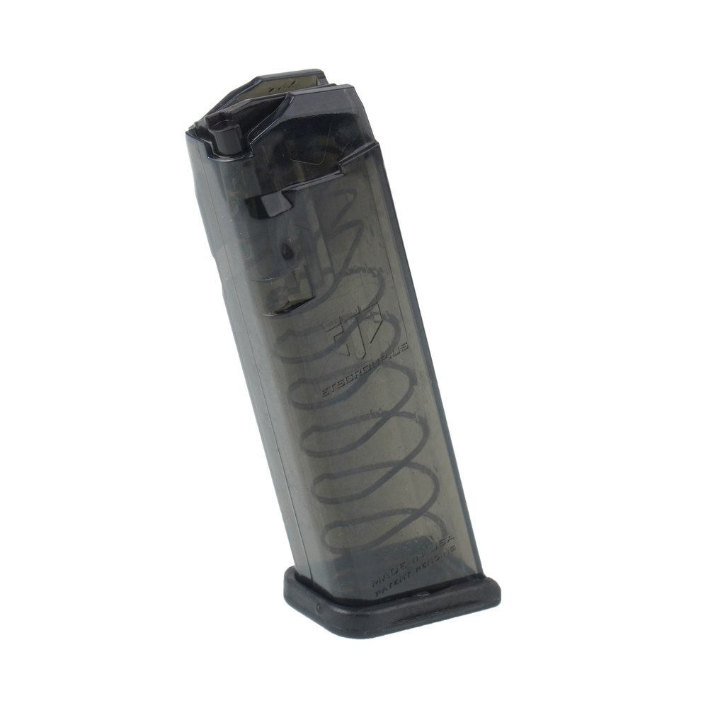 ETS - Magazynek polimerowy do Glock 17 / 18 / 19 / 19X / 26 / 34 / 45 ...