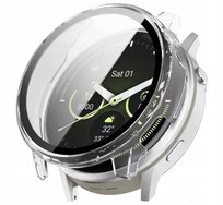 Etui 2w1z wbudowanym Szkłem do Gramin Venu 4 41mm - Kolor Bezbarwny