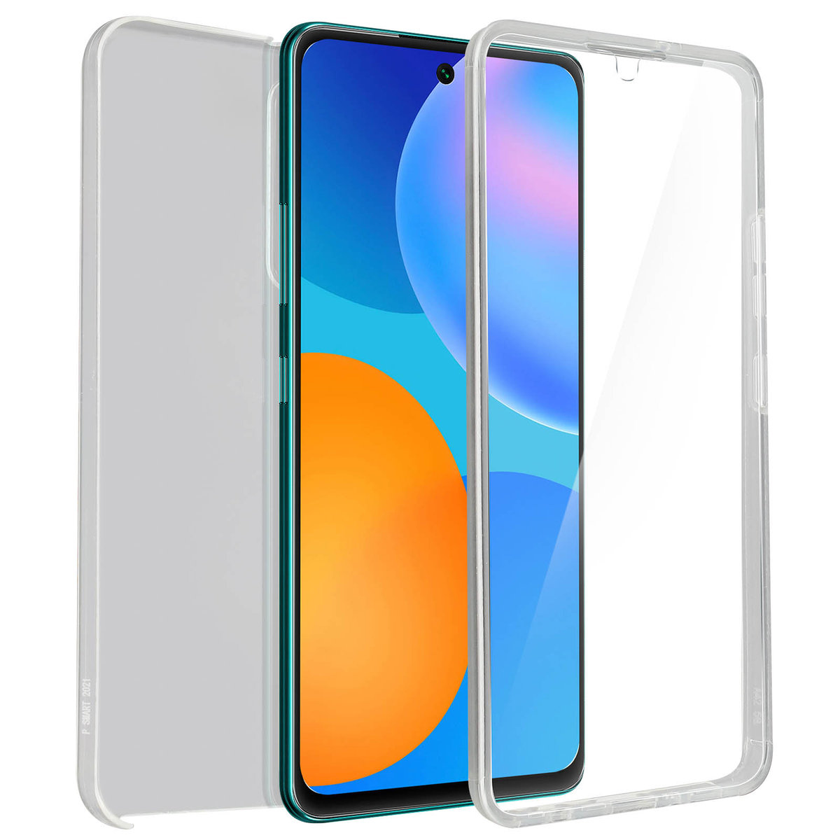 Custodia Trasparente Per Tutto Il Corpo 360 Per Huawei P Smart 2021 PPA-LX2 P Smart Z S PC Doppia Cover In Silicone Per Huawei P Smart Pro 2019 Coque - Foto 4