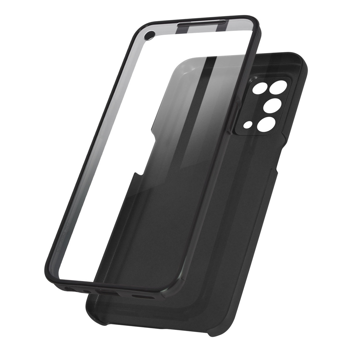 Personalizza la tua custodia doppia PC + TPU 360 con la tua foto per OPPO A54 5G / A74 5G disegno personalizzato