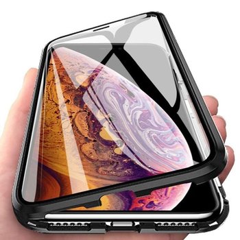 Etui 360 Full Glass Magnetic Iphone 14 Pro Czarny - Bestphone