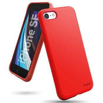 Etui, Air S Apple iPhone SE 2020, 8, 7, czerwony - Ringke