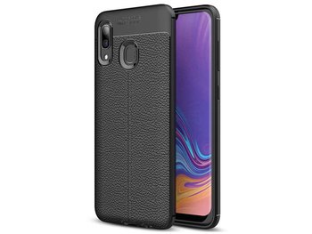 Etui Alogy Leather Armor do Samsung Galaxy A30/A20/M10S czarne - Alogy