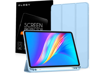 Etui Alogy Smart Case do Apple iPad Pro 11 2021 Niebieski + Szkło - Inny producent