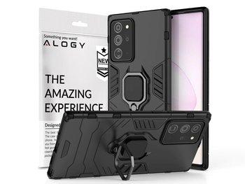 Etui Alogy Stand Ring Armor do Samsung Galaxy Note 20 Ultra czarne - Alogy