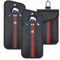 Etui antykradzieżowe ochronne na kluczyk kartę blokowanie sygnału Zestaw