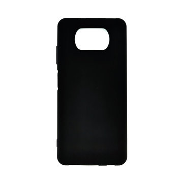 etui apgo Silicone Matte do Xiaomi Poco X3 Pro - matowe, silikonowe, czarne - apgo