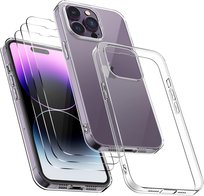 ETUI APPLE IPHONE 14 PRO MAX PRZEZROCZYSTE +3x SZKŁO HARTOWANE WYTRZYMAŁE Amazon