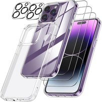 ETUI APPLE IPHONE 14 PRO MAX SOLIDNE BEZBARWNE PLECKI +3x SZKŁO HARTOWANE Amazon