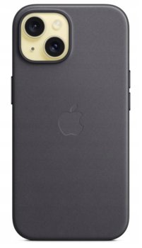 Etui Apple iPhone 15 FineWoven MT393ZM/A Black Z Tkaniny MagSafe Czarne - Apple
