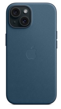 Etui Apple iPhone 15 FineWoven MT3G3ZM/A Pacific Blue Z Tkaniny MagSafe - Apple