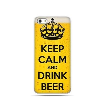 Etui, Apple iPhone 6 plus, Keep Calm and Drink Beer - EtuiStudio