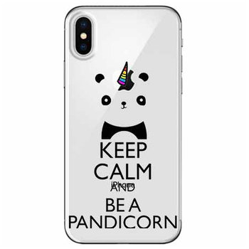 Etui, Apple iPhone XS Max, Keep Calm Pandicorn  - EtuiStudio