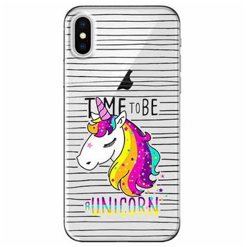 Etui, Apple iPhone XS Max, Time to be unicorn, Jednorożec  - EtuiStudio