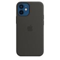 Etui Apple MHKX3ZM/A iPhone 12 mini MagSafe czarny/black Silicone Case - Apple
