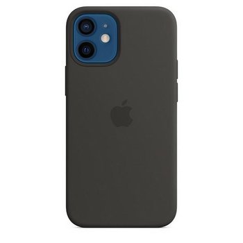 Etui Apple MHKX3ZM/A iPhone 12 mini MagSafe czarny/black Silicone Case - Apple
