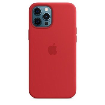 Etui Apple MHLF3ZM/A iPhone 12 Pro Max MagSafe czerwony/red Silicone Case - Apple