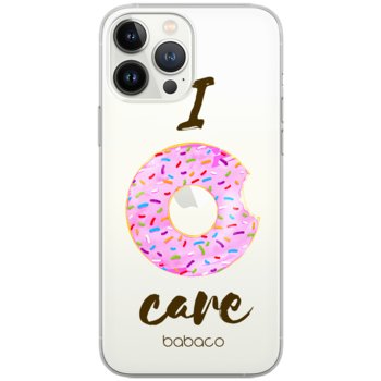 Etui Babaco dedykowane do Iphone 12 PRO MAX, wzór: Donut 001 Etui częściowo przeźroczyste, oryginalne i oficjalnie licencjonowane - Babaco