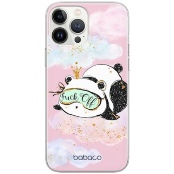 Etui Babaco dedykowane do Iphone 13, wzór: Panda 001 Etui całkowicie zadrukowane, oryginalne i oficjalnie licencjonowane - ERT Group