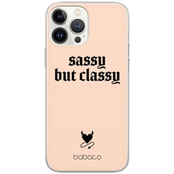 Etui Babaco dedykowane do Iphone XS Max, wzór: Sassy but classy 001 Etui całkowicie zadrukowane, oryginalne i oficjalnie licencjonowane - ERT Group