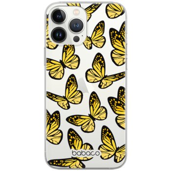 Etui Babaco dedykowane do Samsung J4 PLUS, wzór: Motyle 002 Etui częściowo przeźroczyste, oryginalne i oficjalnie licencjonowane - ERT Group
