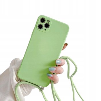 Etui Bakicey do iPhone 11 Pro Max z regulowanym sznurkiem - zielone - Inny producent