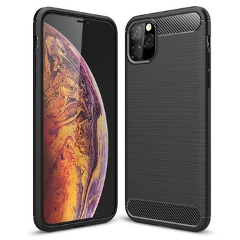 Etui Bestphone, Pancerne Karbon iPhone 11 Pro Max Czarny - Bestphone