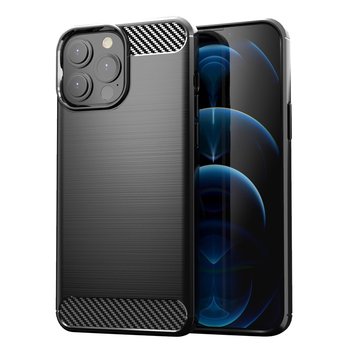 Etui Bestphone, Pancerne Karbon iPhone 14 Pro Max Czarny - Bestphone