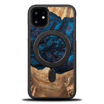 Etui Bewood Unique na iPhone 11 - Planets - Neptun z MagSafe - Bewood