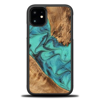 Etui Bewood Unique na iPhone 11 - Turquoise - Bewood