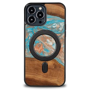 Etui Bewood Unique na iPhone 13 Pro Max - Planets - Saturn z MagSafe - Bewood
