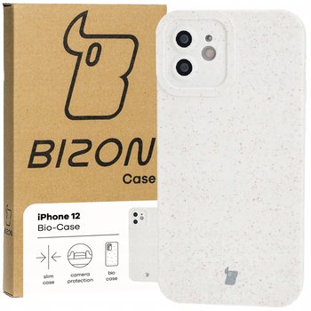 Etui Bizon Bio Case do Apple iPhone 12, ecru - Bizon