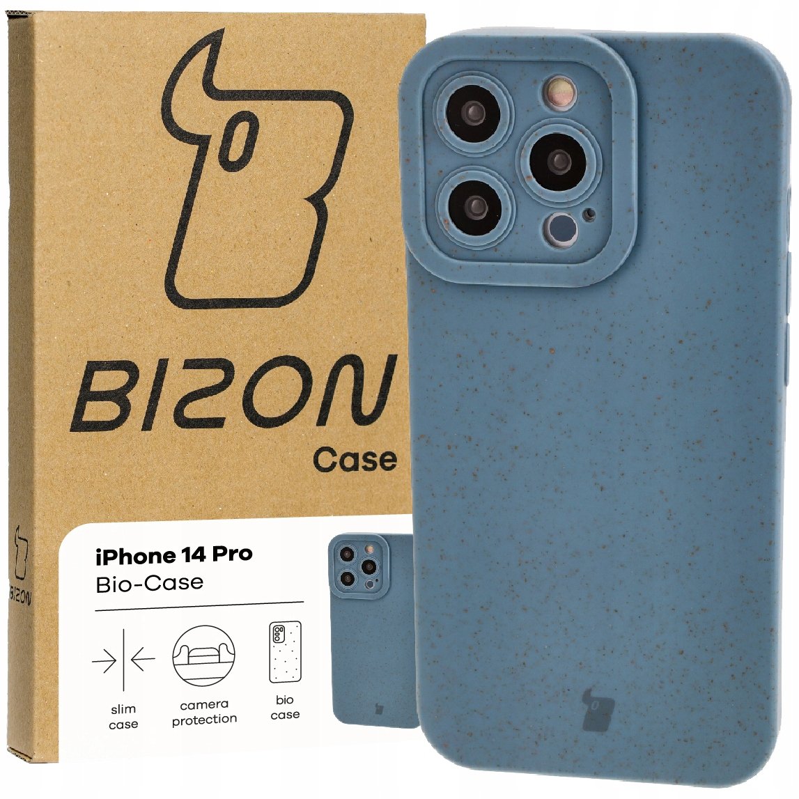 Etui Bizon Bio Case Do Apple Iphone Pro Niebieskie Bizon Sklep