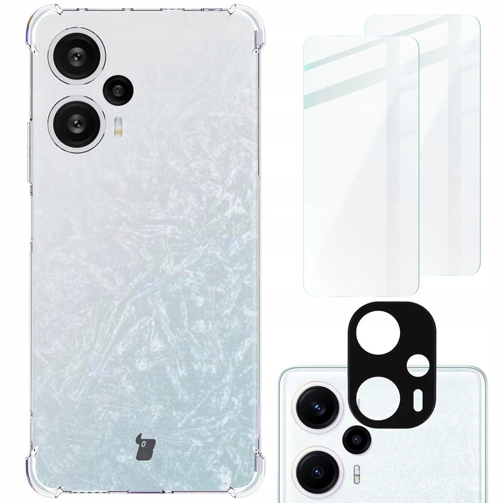 Etui Bizon Case Clear Pack do Xiaomi Poco F5, przezroczyste Bizon
